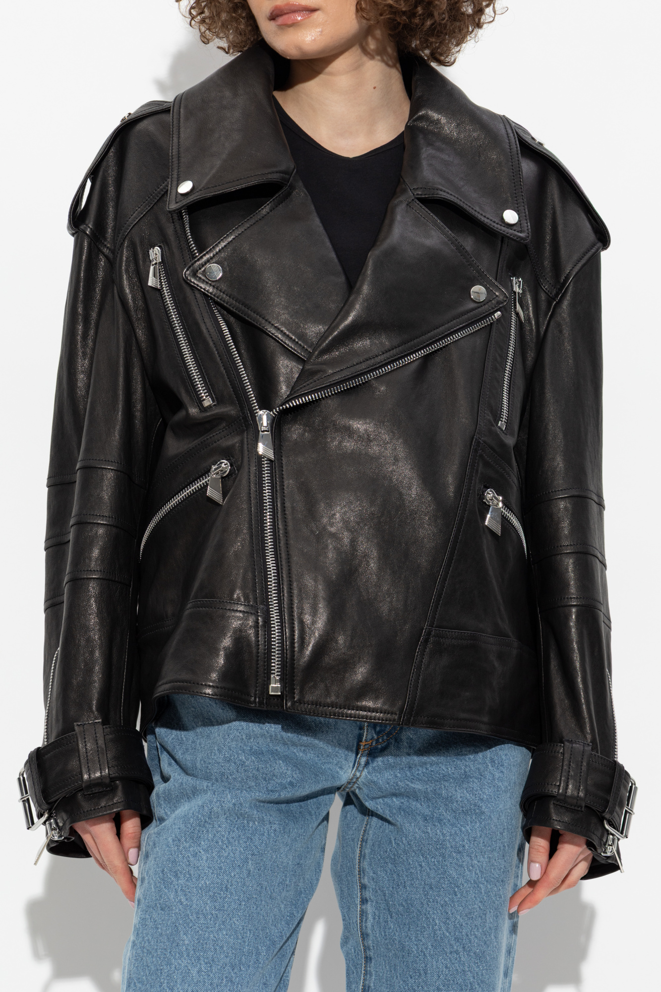 The Attico Leather jacket | Women's Clothing | Vitkac